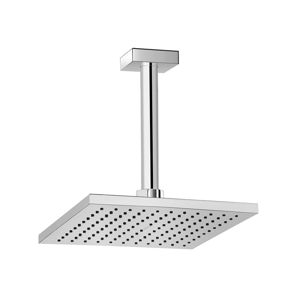 Chuveiro Docol Square 528506 De Teto Cromado