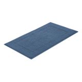 Tapete De Piso Banheiro Premium Buddemeyer Algodão Egípcio Azul Marine 1495