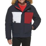 Jaqueta Tommy Hilfiger Arctic Cloth Acolchoada Snorkel Bomber Masculina