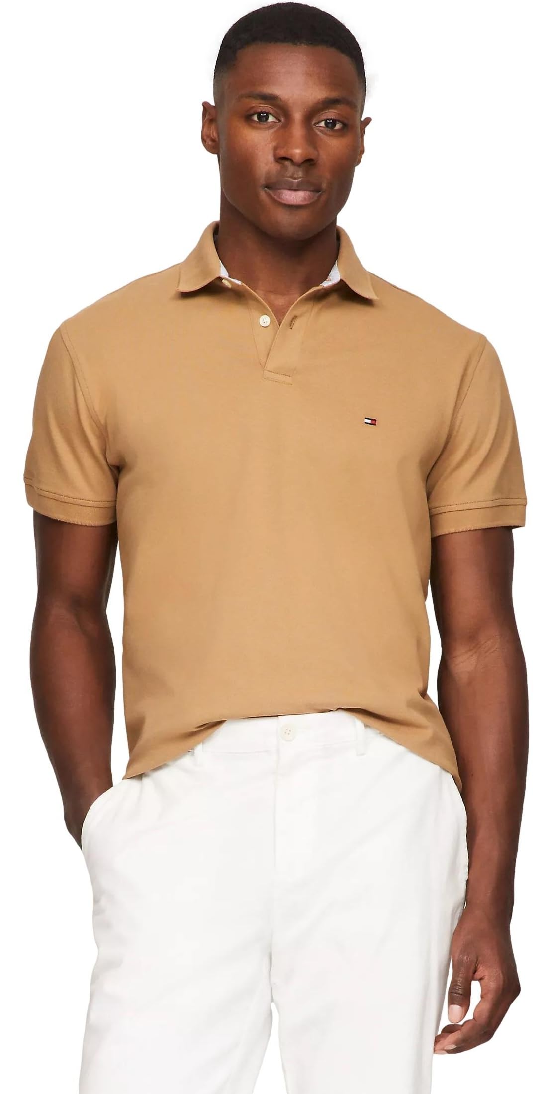 Camisa Polo Tommy Hilfiger Regular Fit Para Homens Pineconetan