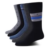Meias Sociais Tommy Hilfiger, Leves E Confortáveis, Masculinas, Azul Marinho