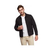 Jaqueta Tommy Hilfiger Leve Microtwill Golf Masculina Preta
