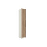 Modulado De Quarto Guarda Roupa C- 1 Porta Mc01 Seletto Areia-jequitibá
