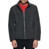 Jaqueta Masculina Tommy Hilfiger, Grande, Clássica, Com Zíper Frontal