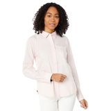Camisa Feminina Clássica De Algodão De Manga Comprida Tommy Hilfiger