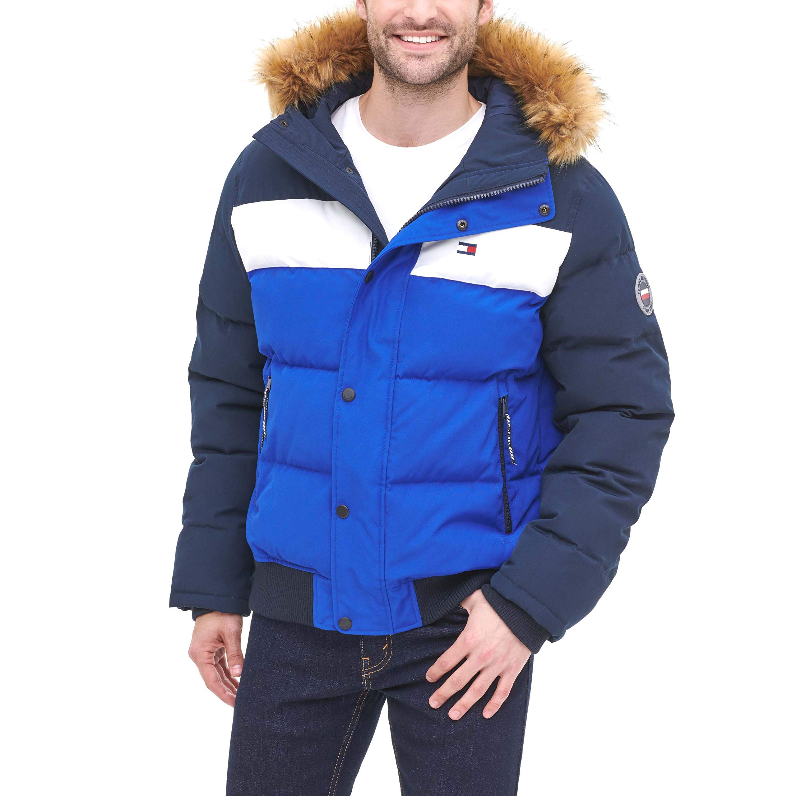 Jaqueta Tommy Hilfiger Arctic Cloth Acolchoada Snorkel Bomber