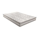 Colchão Casal Espuma D33 - Ag 65 Pro Sono Confort Euro Pillow Gray (138x188x26) - Paropas