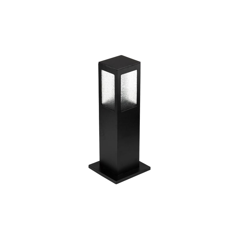 Poste Balizador Germany Garten 30cm E27 Bivolt Preto Fosco