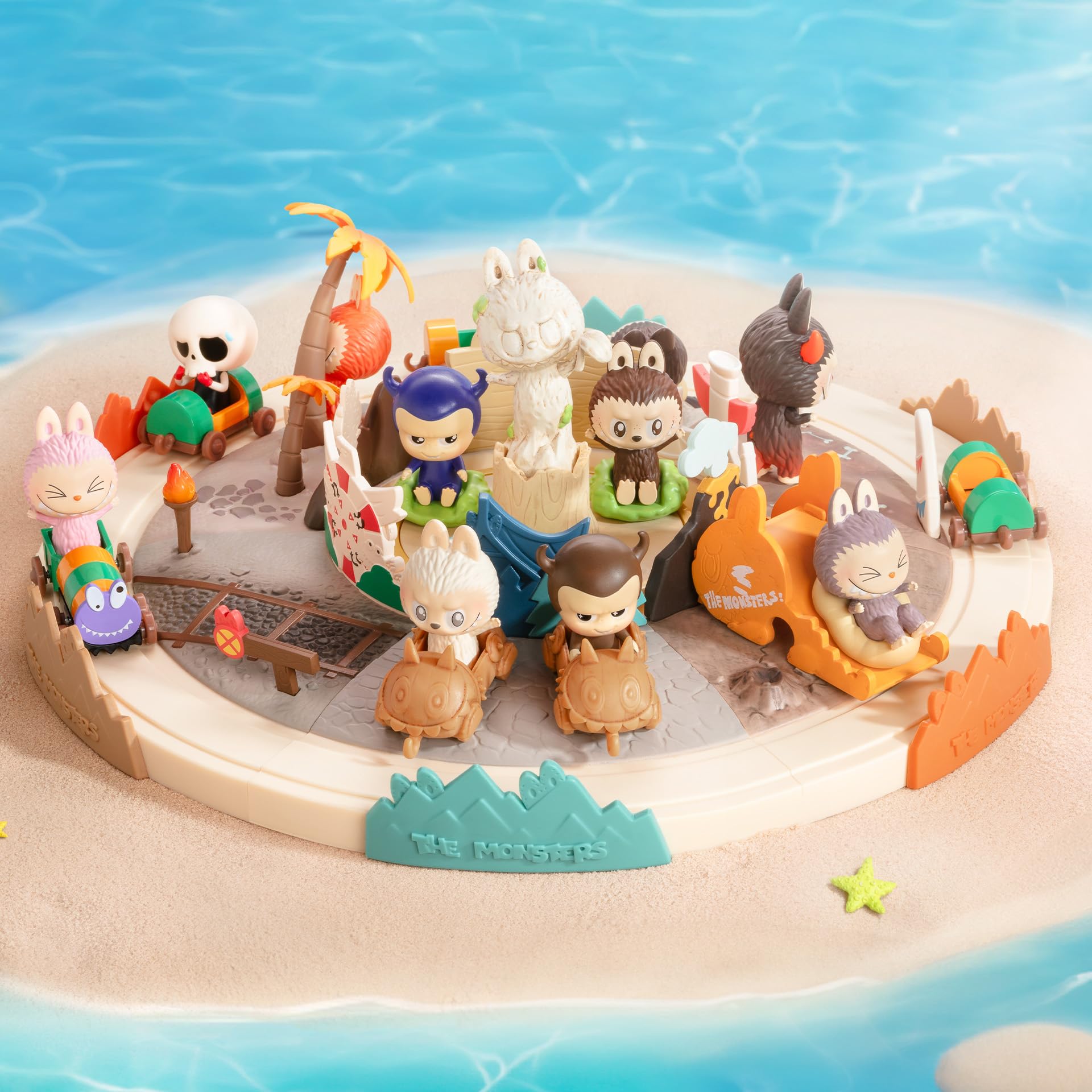 Conjunto De Bonecos Pop Mart The Monsters Playing Games Series