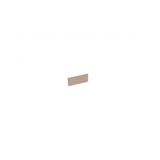 Multiuso De Cozinha Painel De Edição P- Fechamento Rodapé Connect 35x14x1,5cm Off White - Henn