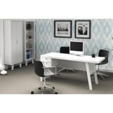 Mesa De Computador Me4122 C- 2 Gavetas Nogal - Tecno Mobili