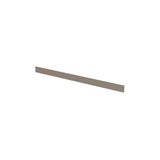 Multiuso De Cozinha Painel De Edição P- Fechamento Rodapé Requinte 220x14x1,5cm Nature - Henn