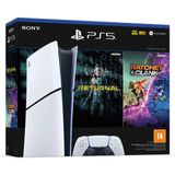 Console PS5 Slim Edição Digital Com 2 Jogos Playstation