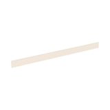 Multiuso De Cozinha Painel De Edição P- Fechamento Rodapé Connect 220x14x1,5cm Off White - Henn