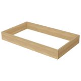 Multiuso De Cozinha Kit De Rodapé Multilinha 80x47x10cm Nature - Nesher