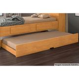 Cama Auxiliar Solteiro Premium Ii Cinamomo - Conquista