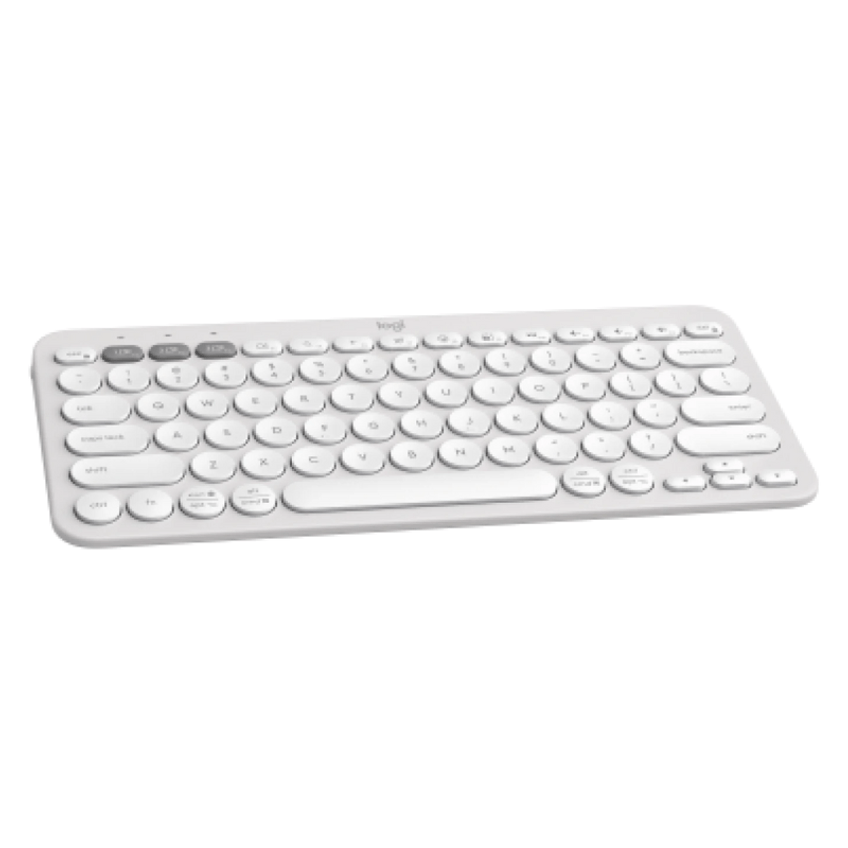 Teclado Bluetooth Logitech K380s Pebble Key 2 Branco - imagem 3