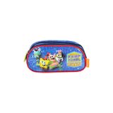 Estojo Duplo Escolar Bob Esponja - Azul