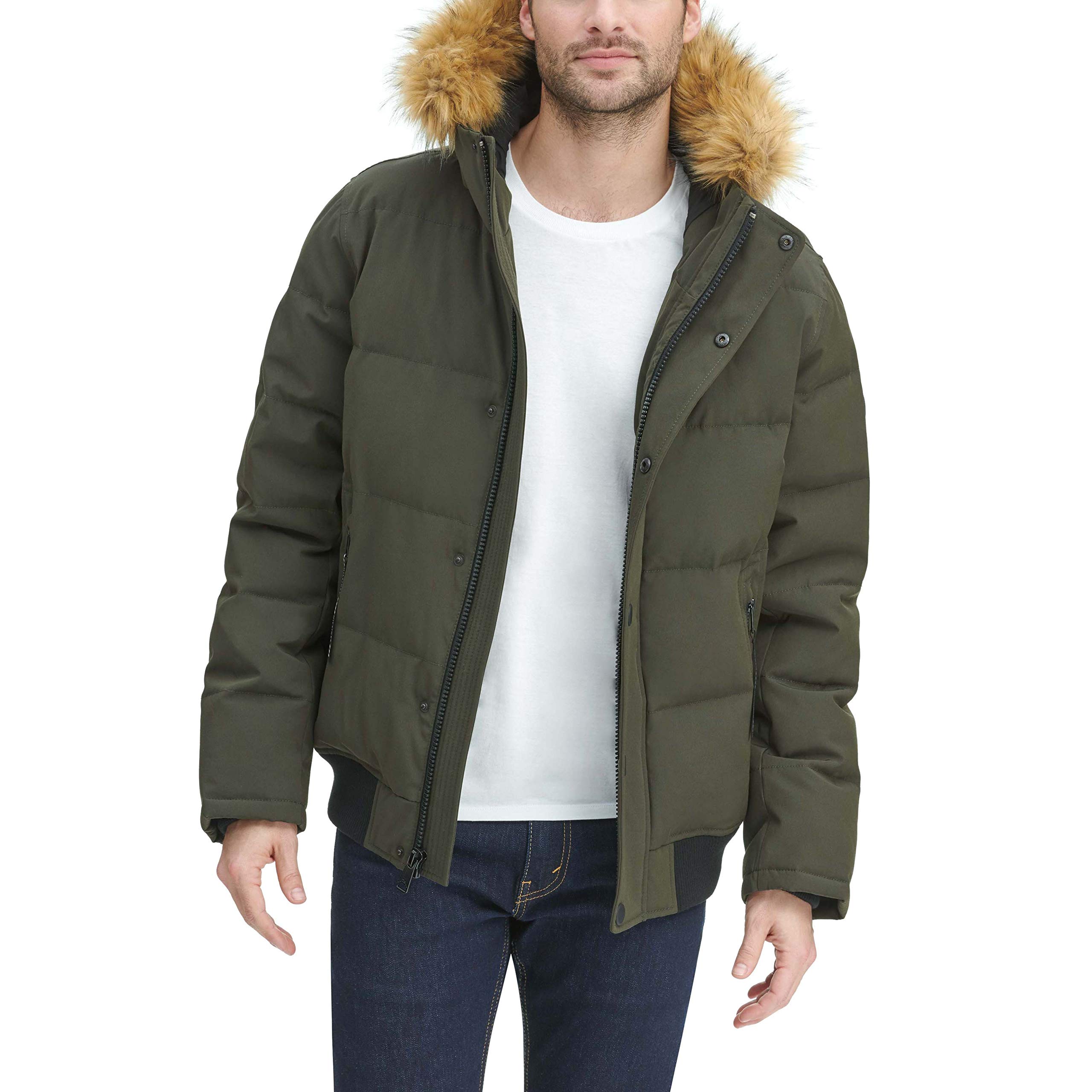Jaqueta Tommy Hilfiger Arctic Cloth Acolchoada Snorkel Bomber