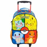 Mochila Escolar Pokemon Rodinha Tam Grande Infantil Xeryus