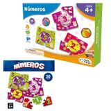 Brinquedo Pedagógico Alfabetização Jogo De Aprender Números