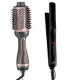 Kit Chapinha Prancha Alisadora Gama + Escova Secador