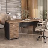 Mesa Executiva Premium Para Escritório 4 Gavetas Elegante E Funcional