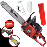 Moto Serra Tcs58f-g2 Toyama À Gasolina 2t 55cc 12.500rpm 3,2hp De Potência Motosserra Robusta E Resistente De Alto Desempenho Com Sabre 20 Polegada