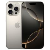 iPhone 16 Pro 256GB e-SIM 5G Tela 6.3 Titânio Natural