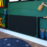 Mesa Dobrável 60cm com Canto Arredondado Bramov Móveis Preto