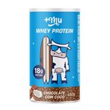 Whey Protein Concentrado Sabor Chocolate Com Coco 450g +mu