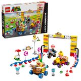 Conjunto De Construção De Brinquedos Lego Super Mario Mario Kart 72036 Kids 8+
