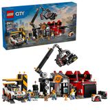 Brinquedo De Construção Lego City Scrapyard Com Carros 60472 Crianças De 7 Anos Ou Mais