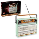 Conjunto De Construção Lego Icons Retro Radio Com Efeitos Sonoros 10334