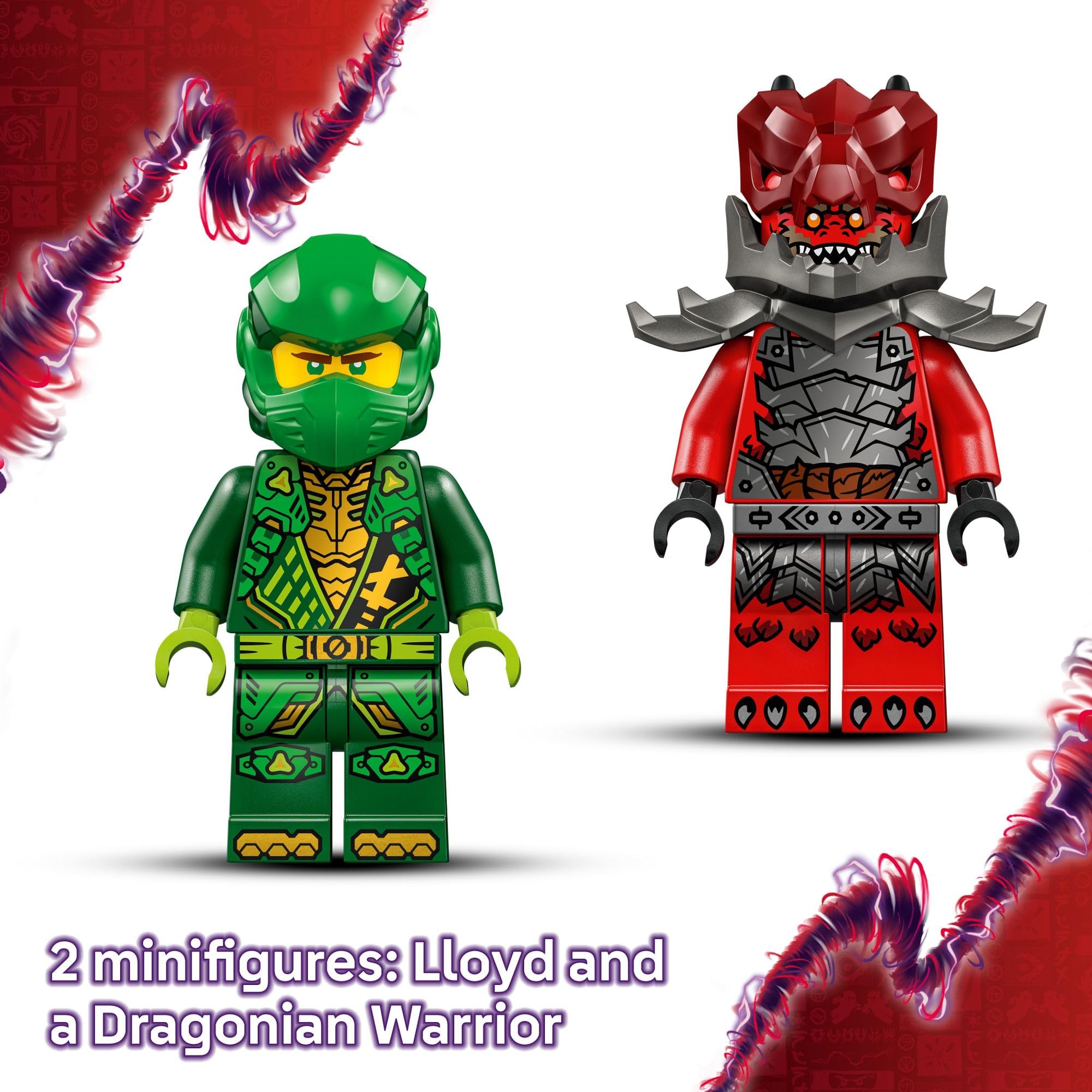 Brinquedo De Construção Lego Ninjago Lloyd's Pull-back Race