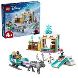 Conjunto De Brinquedos De Construção Lego Disney Frozen Anna&#39;s Sleigh Adventure