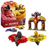 Brinquedo De Construção Lego Ninjago Dragon Spinjitzu Battle Pack 71826