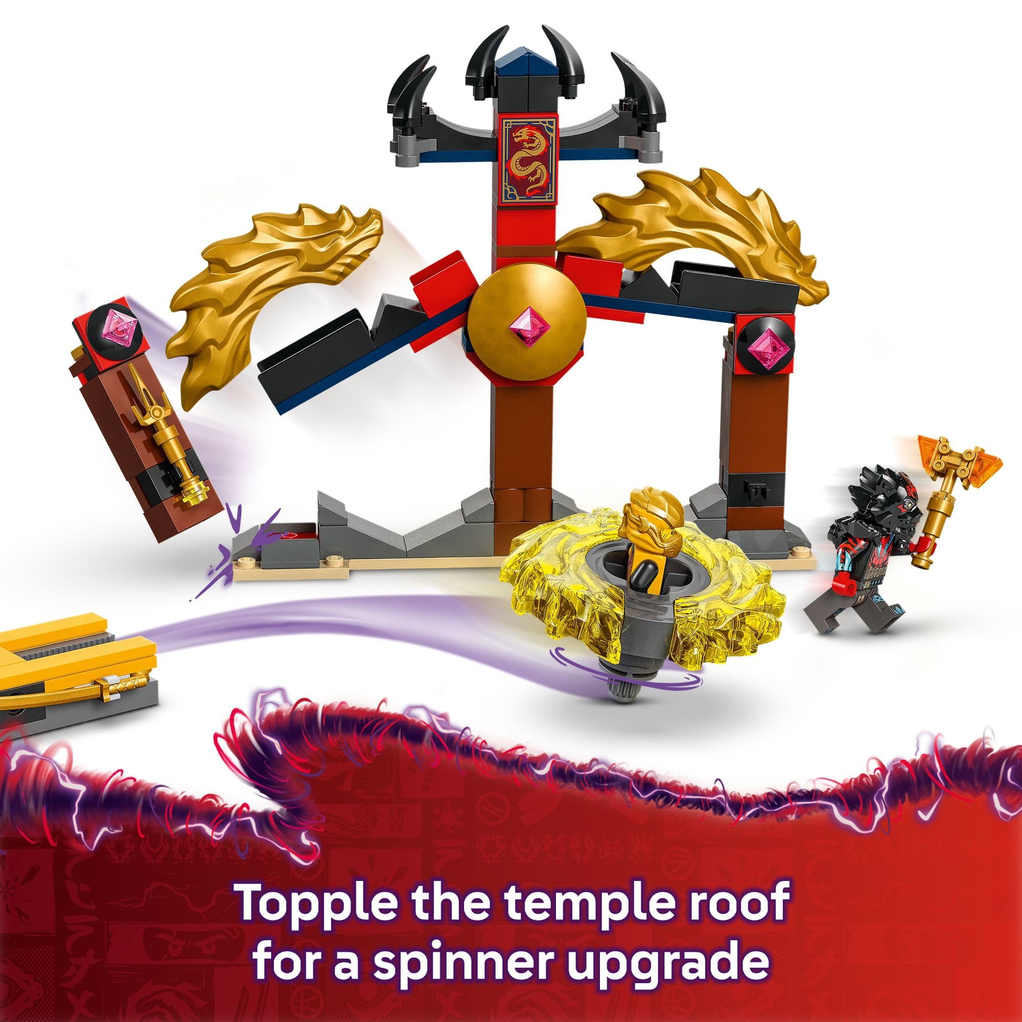 Brinquedo De Construção Lego Ninjago Dragon Spinjitzu Battle Pack