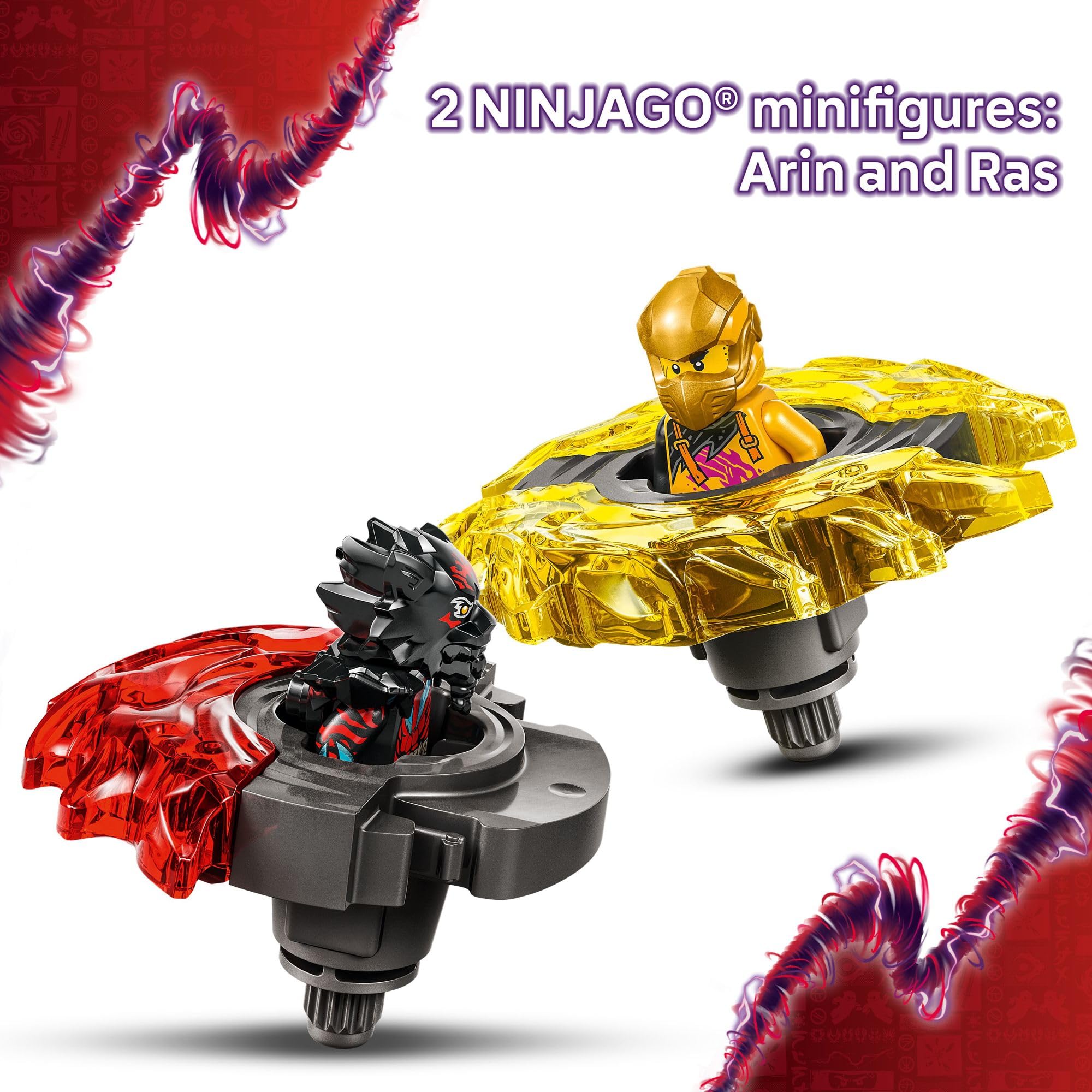 Brinquedo De Construção Lego Ninjago Dragon Spinjitzu Battle Pack