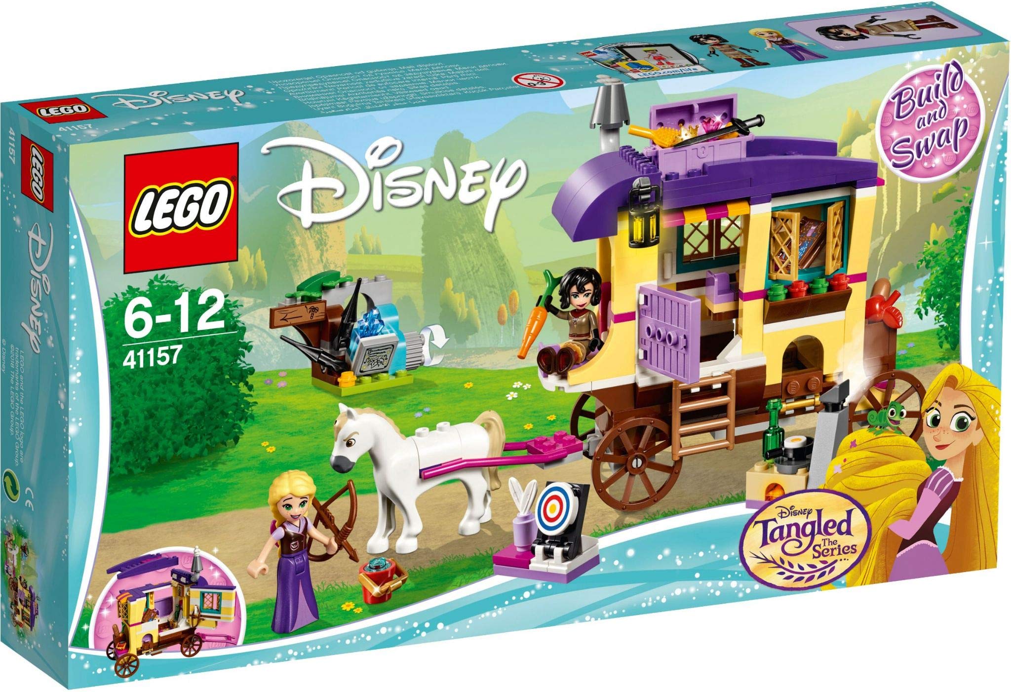 Caravana Itinerante De Brinquedo Lego Disney Princess Rapunzel 41157