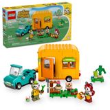Brinquedo De Construção Lego Animal Crossing Leif Caravan &amp; Garden Shop