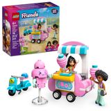 Brinquedo De Construção Lego Friends, Suporte De Algodão Doce Com Scooter