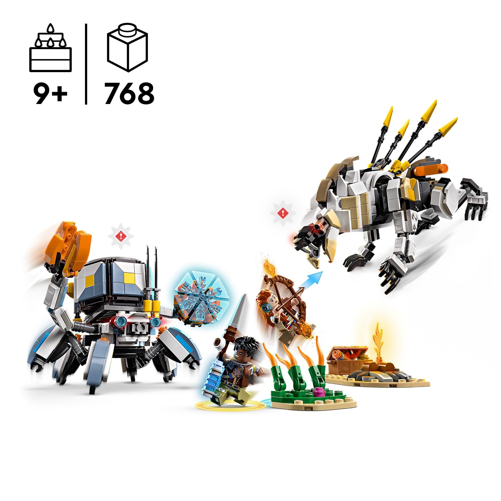 Brinquedo De Construção Lego Horizon Adventures Aloy & Varl