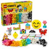 Conjunto De Brinquedos De Construção Lego Classic Creative Happy Box 11042