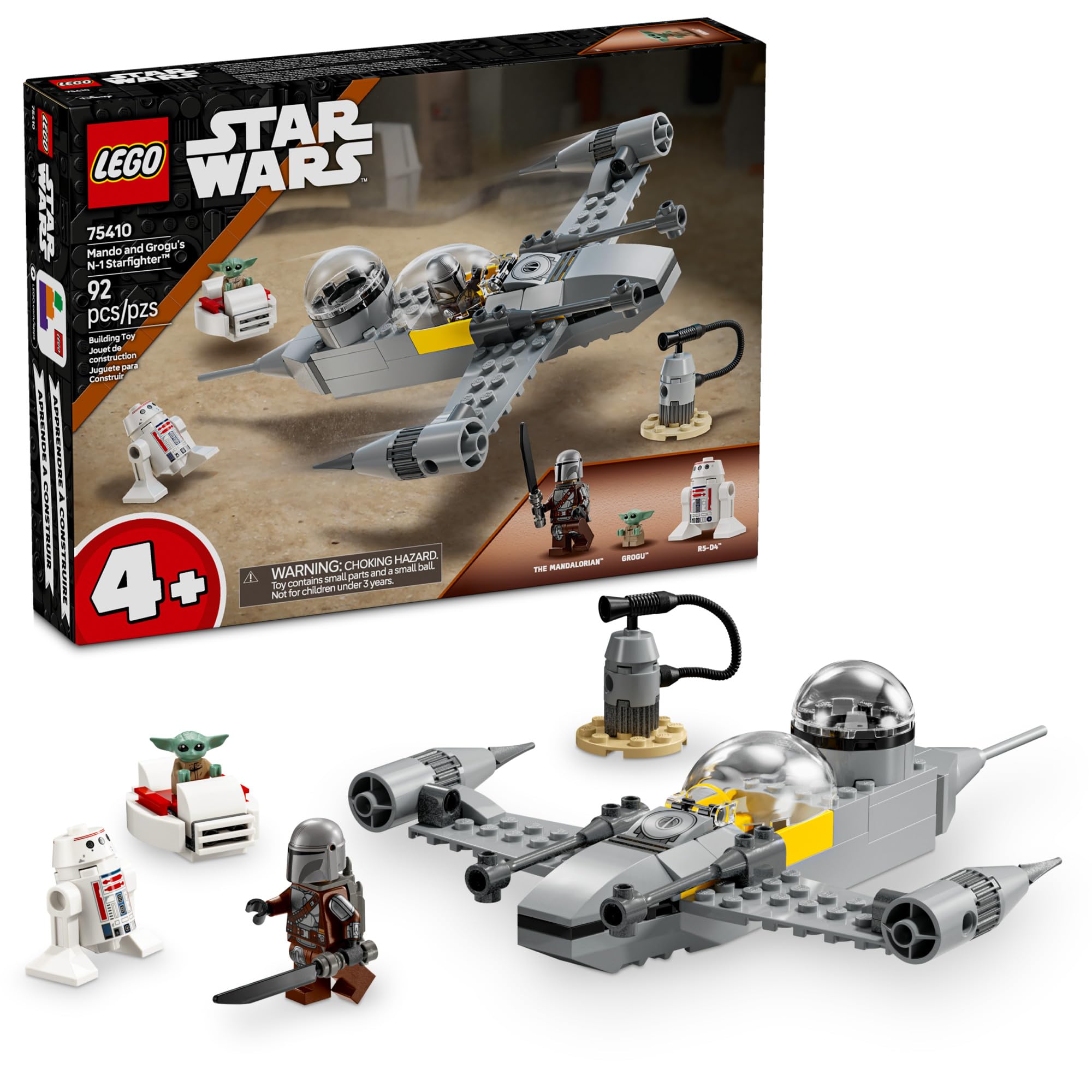 Brinquedo De Construção Lego Star Wars The Mandalorian N-1