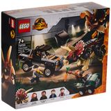 Brinquedo De Construção Lego Jurassic World 76950 Triceratops Truck