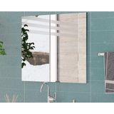 Espelheira De Banheiro Bn3638 60cm Metalizado - Tecno Mobili