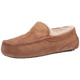 Chinelo Ugg Masculino Ascot Chestnut Em Camurça Resistente À Água