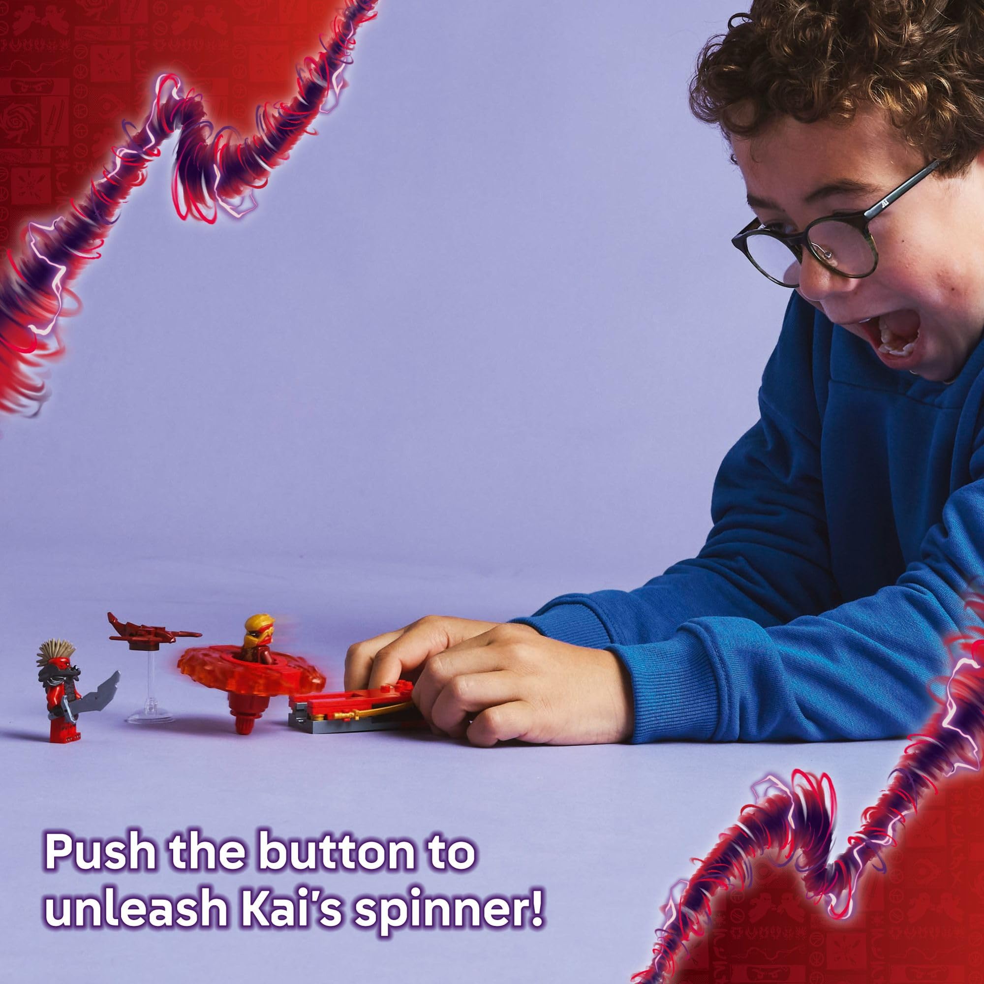 Brinquedo De Construção Lego Ninjago Kai's Dragon Spinjitzu