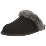 Chinelo Feminino Ugg Scuffette Ii Em Camurça Preta/cinza Tamanho 09
